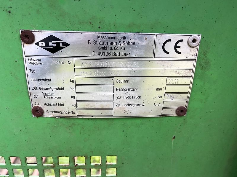 Strautmann Hydrofox HX3