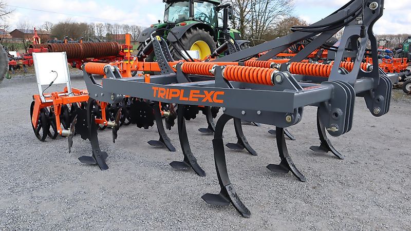 AgroXX TRIPLE-XC 3.0-10 ZINKEN GEFEDERT -- MULCHGRUBBER PREMIUM MIT DACHRINGWALZE--