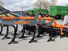 AgroXX TRIPLE-XC 3.0-10 ZINKEN GEFEDERT -- MULCHGRUBBER PREMIUM MIT DACHRINGWALZE--