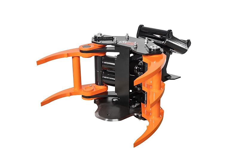 KX-TreeShears KX210 KX280 KX350 Fällgreifer Energieholzgreifer Baumschere Holzschere Greifer Bagger