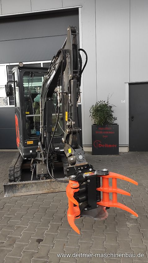 KX-TreeShears KX210 KX280 KX350 Fällgreifer Energieholzgreifer Baumschere Holzschere Greifer Bagger