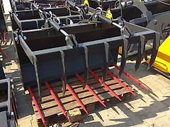 Greifschaufel – 2 Zylinder – 1,00 / 1,20 / 1,40 m – für Silage & Mist