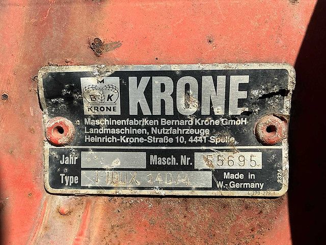 Krone Fidux 140/4