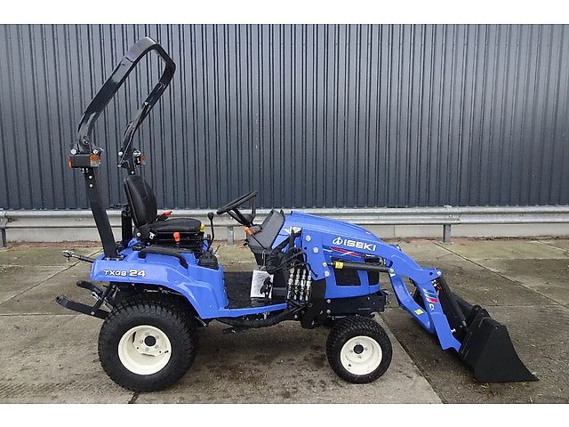 Iseki met voorlader .TXGS24