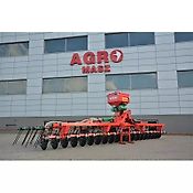 AGRO-MASZ BM75 7,5 m Mulcheregge/ Brona Mulczowa BM75 7,5 m/ Grada para mantillo con 5 filas de rastras BM75 7,5 m`